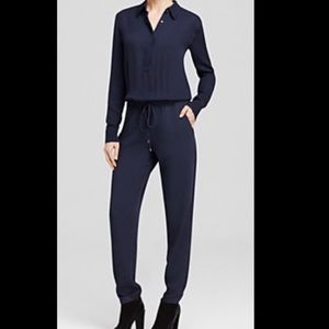 Vince Navy Jumpsuit